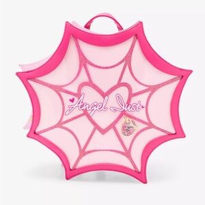 Hazbin Hotel Angel Dust Spiderweb Pin‎ Collector Mini Backpack Hot Topic